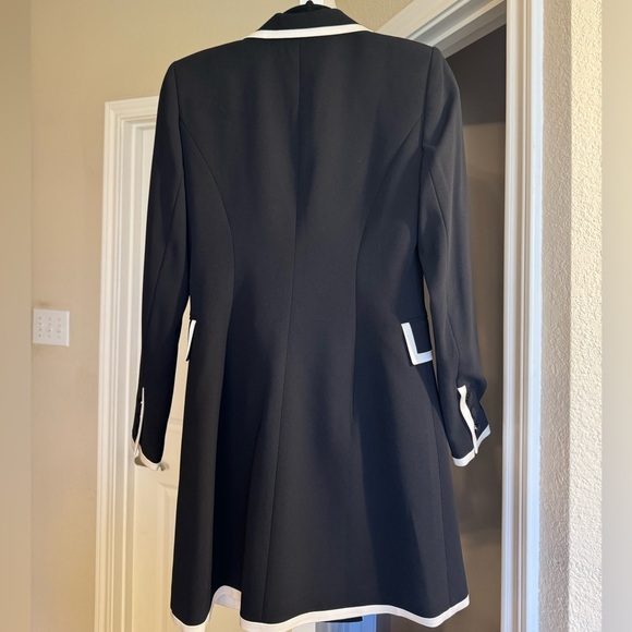 Alice and Olivia “KYRIE PIPED TUXEDO DRESS” - Picture 9 of 9